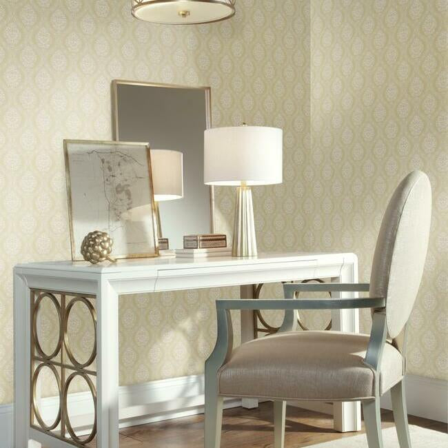 petite-ogee-wallpaper-yellow-york-wallcoverings-dm5029