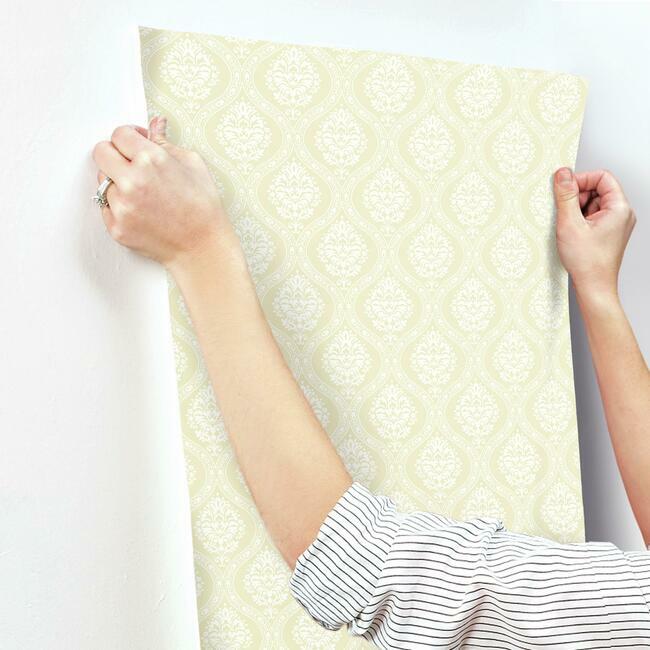petite-ogee-wallpaper-yellow-york-wallcoverings-dm5029