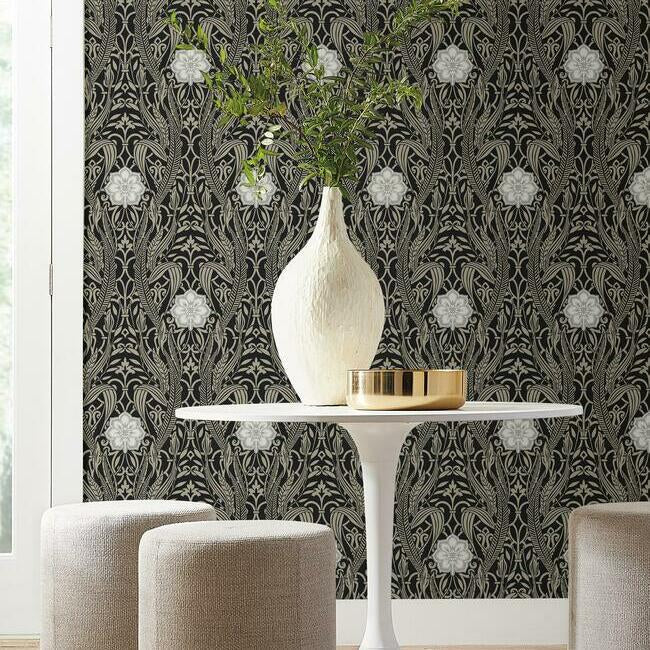 gatsby-damask-wallpaper-black-york-wallcoverings-dm4995