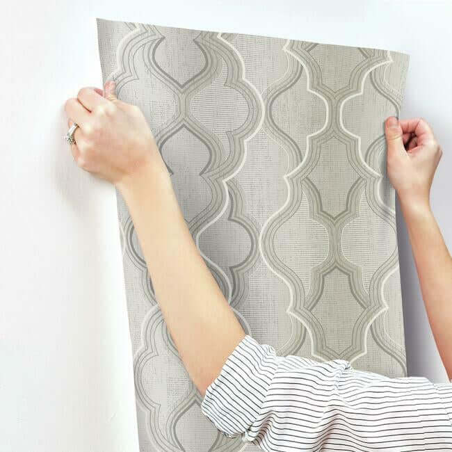 ombre-damask-neutral-wallpaper-york-wallcoverings-dm4942 - York Wallcoverings Wallpaper