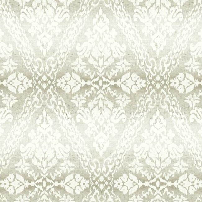 tudor-diamond-damask-off-white-wallpaper-york-wallcoverings-dm4933 - York Wallcoverings Wallpaper