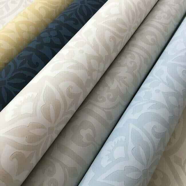Cathedral Damask Grey Wallpaper - York Wallcoverings - DM5036 - York Wallcoverings Wallpaper