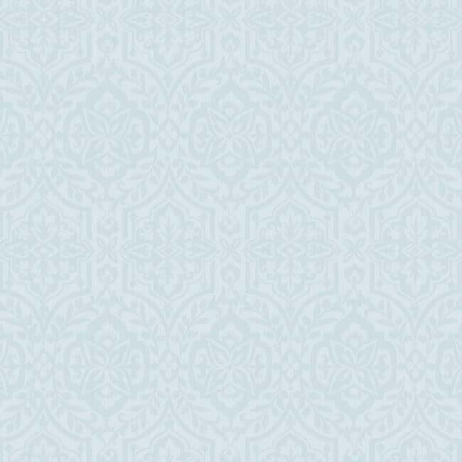 cathedral-damask-blue-wallpaper-york-wallcoverings-dm5033 - York Wallcoverings Wallpaper