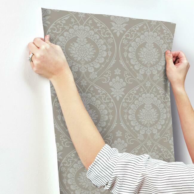 imperial-damask-wallpaper-mink-silver-york-wallcoverings-dm4902