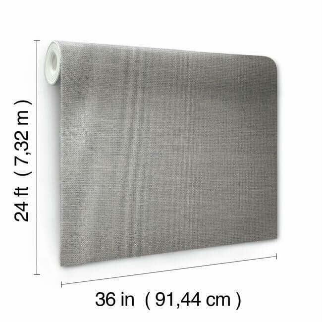 paper-thread-weave-blue-wallpaper-york-wallcoverings-bo6613 - York Wallcoverings Wallpaper
