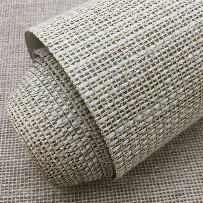 Paper & Thread Weave Cream Wallpaper - York Wallcoverings - BO6611 - York Wallcoverings Wallpaper