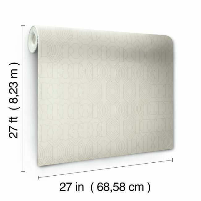 modern-chandelier-cream-wallpaper-york-wallcoverings-bo6672 - York Wallcoverings Wallpaper