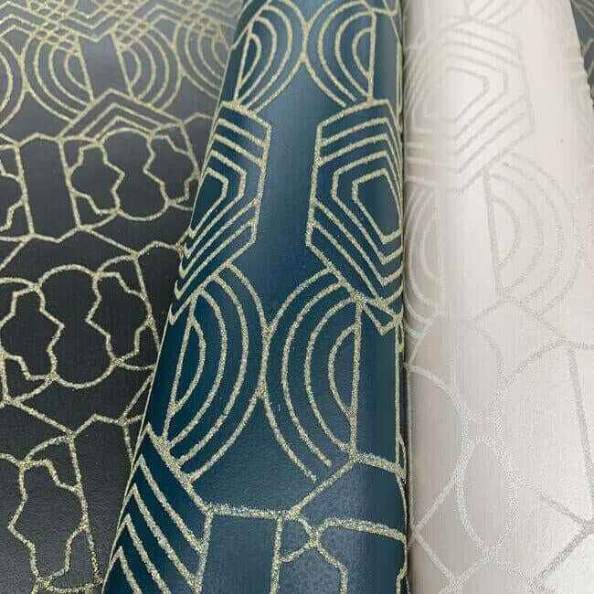 Modern Chandelier Blue Wallpaper - York Wallcoverings - BO6673 - York Wallcoverings Wallpaper
