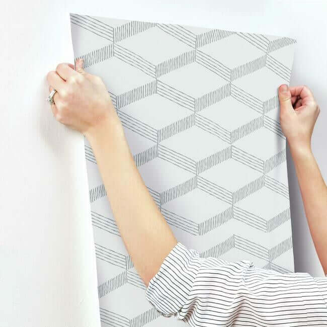 palisades-paperweave-smokey-blue-wallpaper-york-wallcoverings-bo6723 - York Wallcoverings Wallpaper
