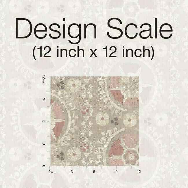 Fleurus Light Pink Wallpaper - York Wallcoverings - CH1431 - York Wallcoverings Wallpaper