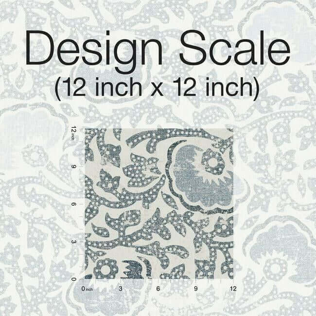 fontaine-blue-grey-wallpaper-york-wallcoverings-ch1441 - York Wallcoverings Wallpaper