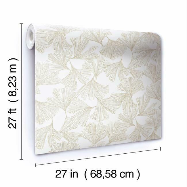 ginkgo-toss-wallpaper-gold-york-wallcoverings-dd3741