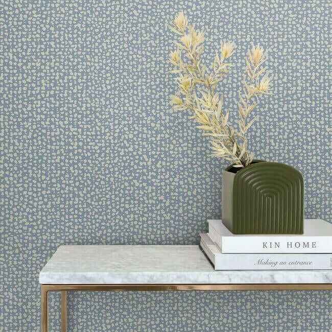 Galaxies Blue Wallpaper - York Wallcoverings - DD3802