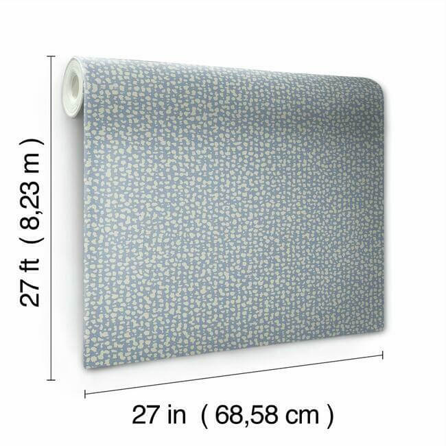 galaxies-blue-wallpaper-york-wallcoverings-dd3802 - York Wallcoverings Wallpaper
