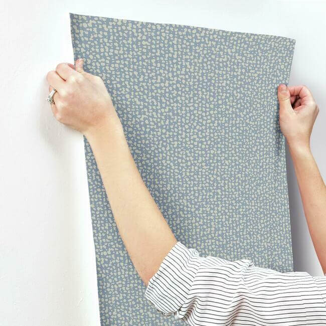 galaxies-blue-wallpaper-york-wallcoverings-dd3802 - York Wallcoverings Wallpaper