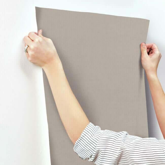 gossamer-woven-taupe-wallpaper-york-wallcoverings-dd3773 - York Wallcoverings Wallpaper