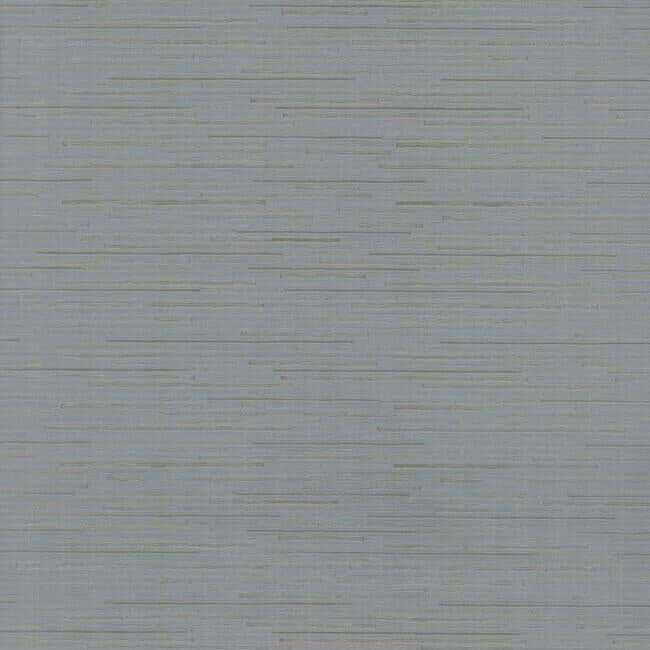 ribbon-bamboo-blue-silver-metallic-wallpaper-york-wallcoverings-dd3834 - York Wallcoverings Wallpaper