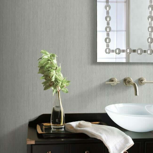 natural-texture-wallpaper-grey-york-wallcoverings-dd3722 - York Wallcoverings Wallpaper