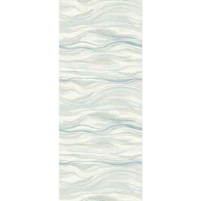 Currents Mural Wall Mural Blue - York Wallcoverings - DD3841M