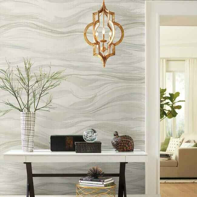 Currents Mural Wall Mural Neutral - York Wallcoverings - DD3842M - York Wallcoverings Wallpaper