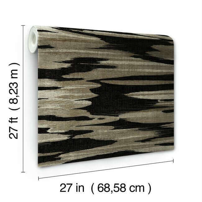 nimbus-black-wallpaper-york-wallcoverings-dd3825 - York Wallcoverings Wallpaper