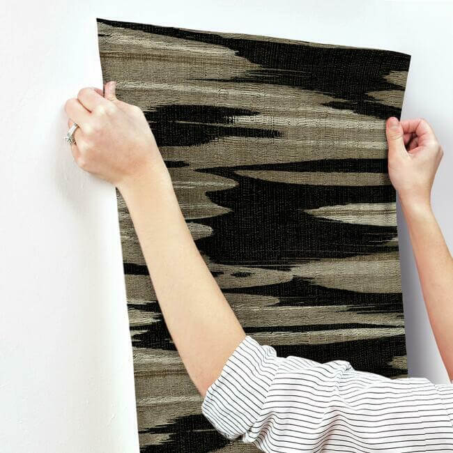 nimbus-black-wallpaper-york-wallcoverings-dd3825 - York Wallcoverings Wallpaper