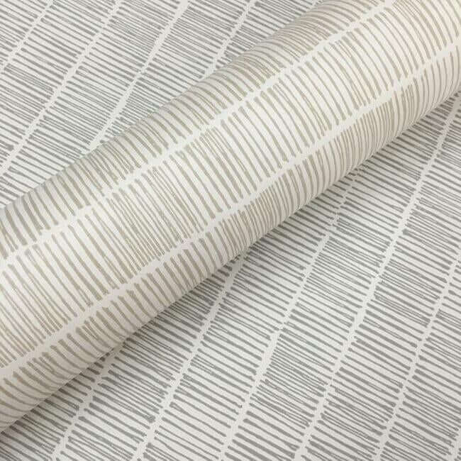horizontal-hash-marks-grey-wallpaper-york-wallcoverings-bw3811 - York Wallcoverings Wallpaper