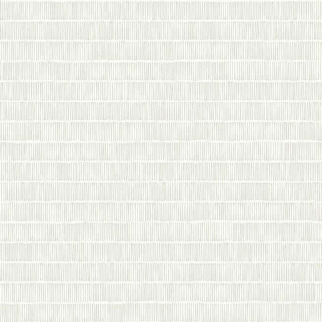 horizontal-hash-marks-white-cream-wallpaper-york-wallcoverings-bw3812 - York Wallcoverings Wallpaper