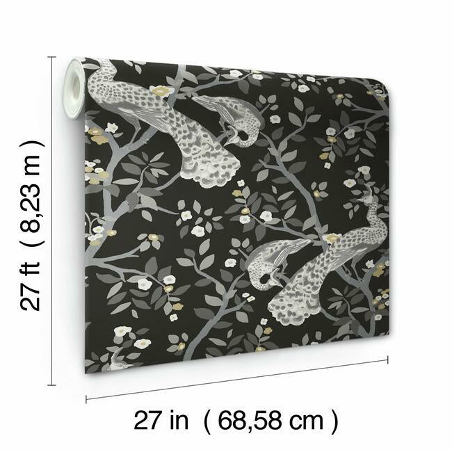 plume-wallpaper-black-gold-york-wallcoverings-bw3802