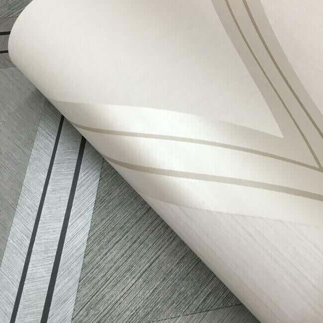 diamond-twist-white-cream-wallpaper-york-wallcoverings-bw3821 - York Wallcoverings Wallpaper