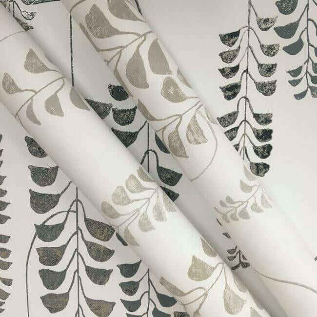 deco-wisteria-white-cream-wallpaper-york-wallcoverings-bw3942 - York Wallcoverings Wallpaper