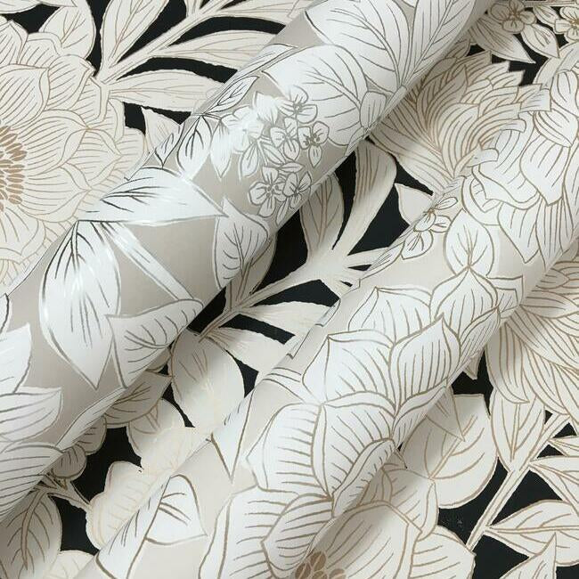 wood-block-blooms-wallpaper-black-gold-york-wallcoverings-bw3923