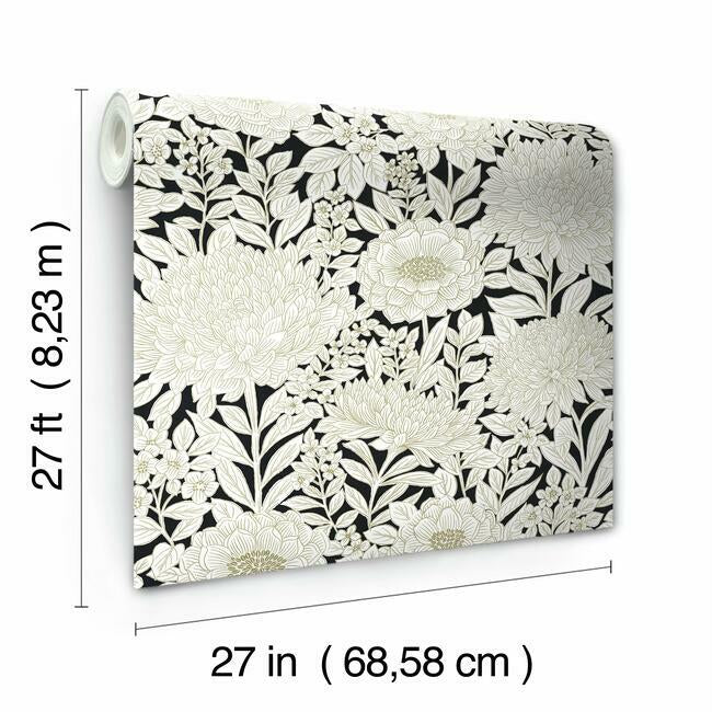 wood-block-blooms-wallpaper-black-gold-york-wallcoverings-bw3923