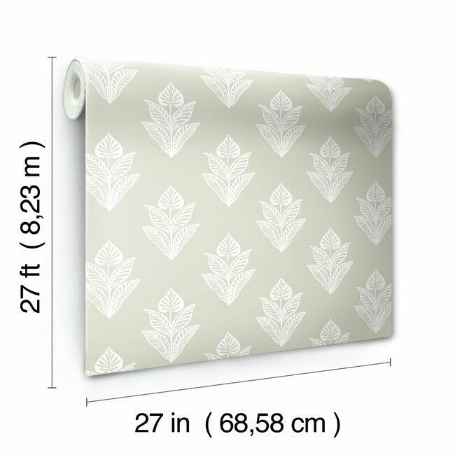 lotus-motif-wallpaper-linen-white-york-wallcoverings-bw3978