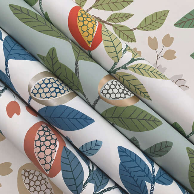 eden-retreat-beige-green-wallpaper-york-wallcoverings-mn1844 - York Wallcoverings Wallpaper