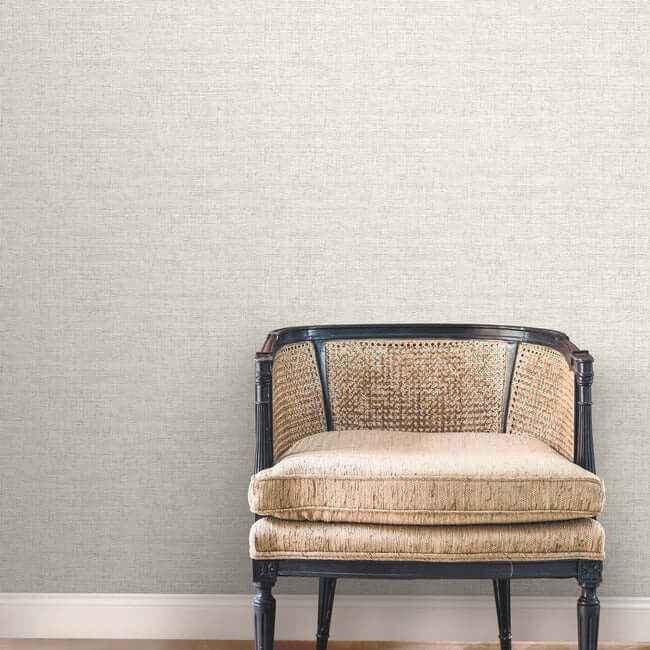 Papyrus Weave White Wallpaper - York Wallcoverings - MN1932 - York Wallcoverings Wallpaper