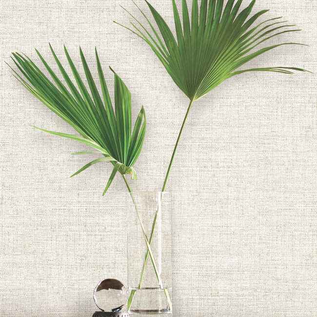 Papyrus Weave White Wallpaper - York Wallcoverings - MN1932 - York Wallcoverings Wallpaper