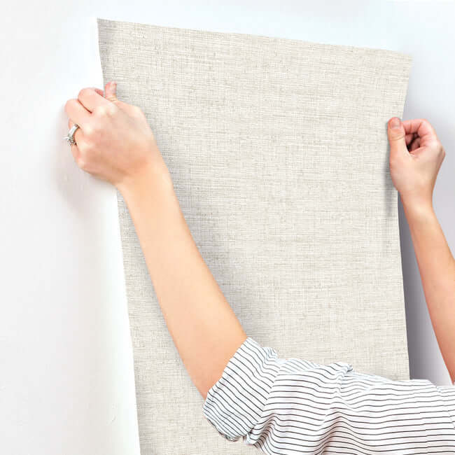 papyrus-weave-white-wallpaper-york-wallcoverings-mn1932 - York Wallcoverings Wallpaper