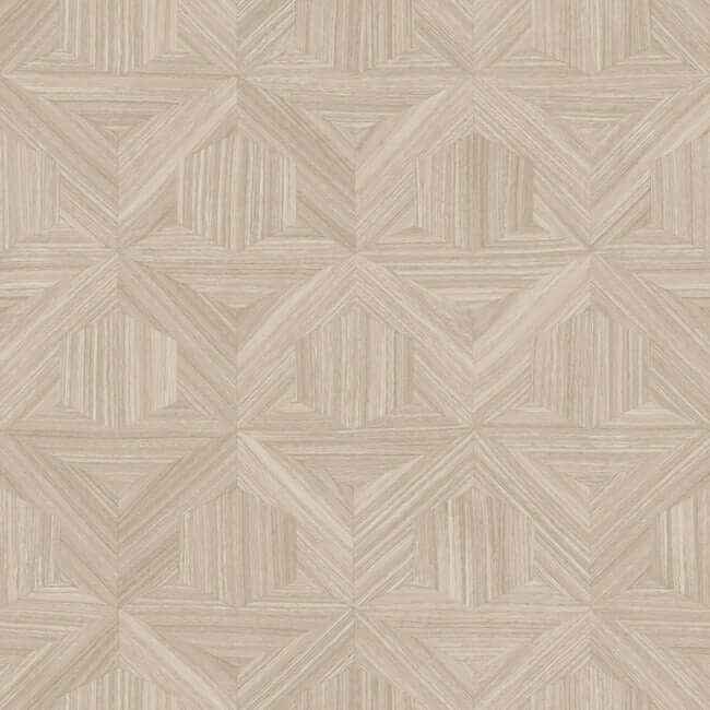 Parquet Beige Wallpaper - York Wallcoverings - OM3623 - York Wallcoverings Wallpaper