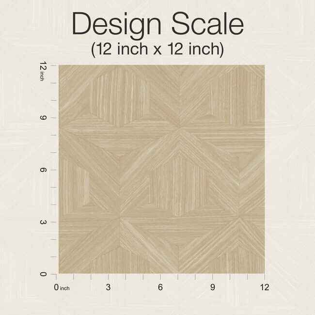 Parquet Tan Wallpaper - York Wallcoverings - OM3622 - York Wallcoverings Wallpaper