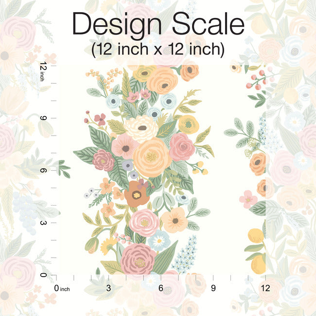 garden-party-trellis-wallpaper-pastel-multi-york-wallcoverings-rp7311 - York Wallcoverings Wallpaper