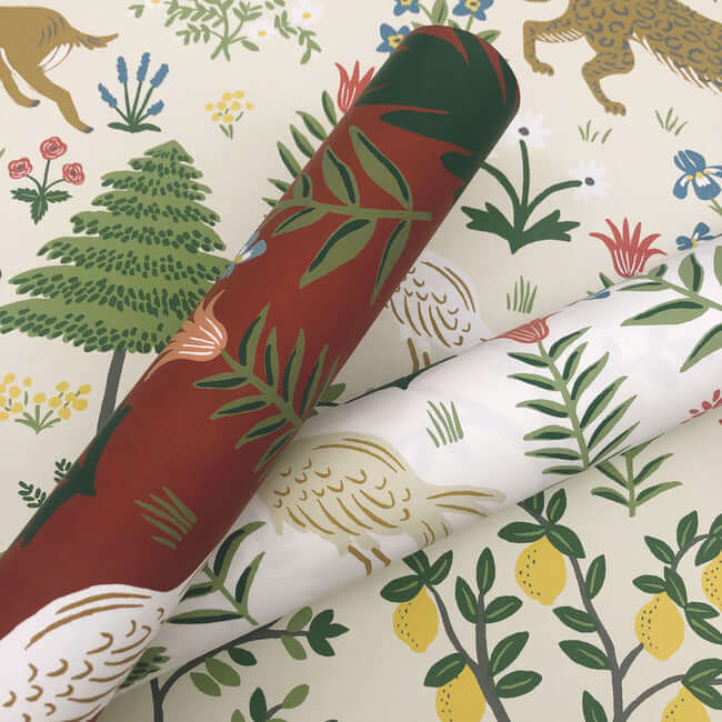 menagerie-wallpaper-cream-york-wallcoverings-rp7303 - York Wallcoverings Wallpaper