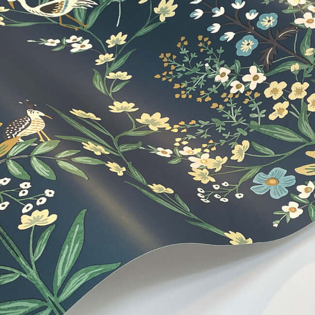 luxembourg-wallpaper-teal-york-wallcoverings-rp7331 - York Wallcoverings Wallpaper