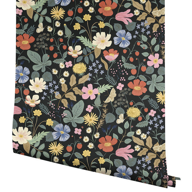 strawberry-fields-wallpaper-black-york-wallcoverings-rp7355