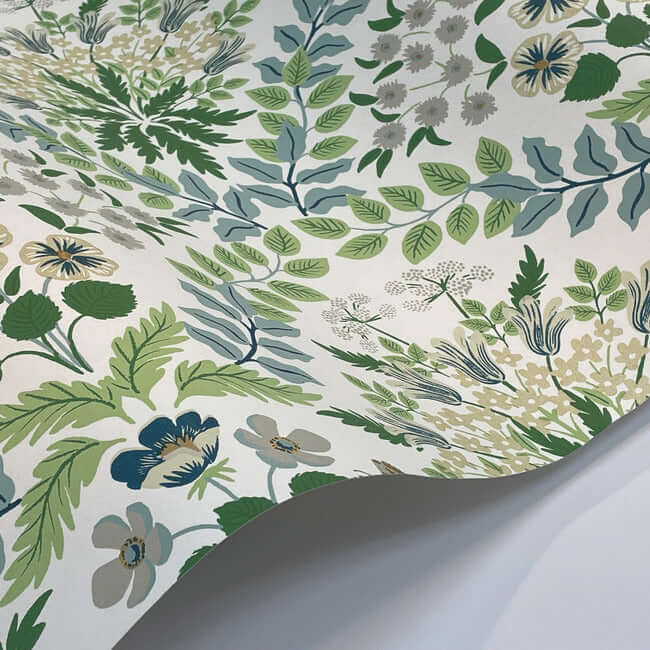 bramble-wallpaper-bluegreen-york-wallcoverings-rp7323 - York Wallcoverings Wallpaper