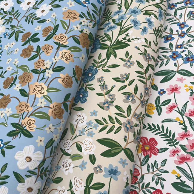 wildwood-garden-wallpaper-linen-york-wallcoverings-rp7375 - York Wallcoverings Wallpaper