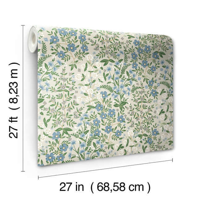 wildwood-garden-wallpaper-linen-york-wallcoverings-rp7375 - York Wallcoverings Wallpaper