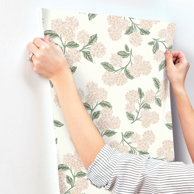 hydrangea-wallpaper-white-blush-york-wallcoverings-rp7393