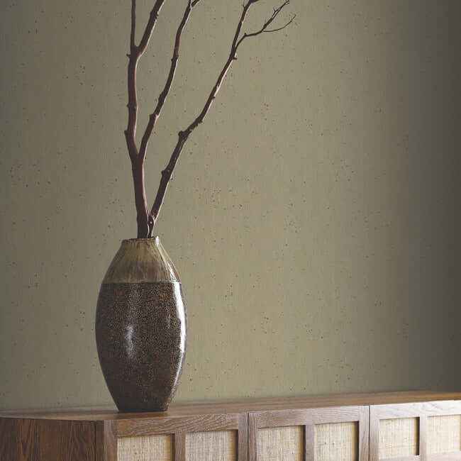 Burnished Patina Beige Wallpaper - York Wallcoverings - AC9213 - York Wallcoverings Wallpaper