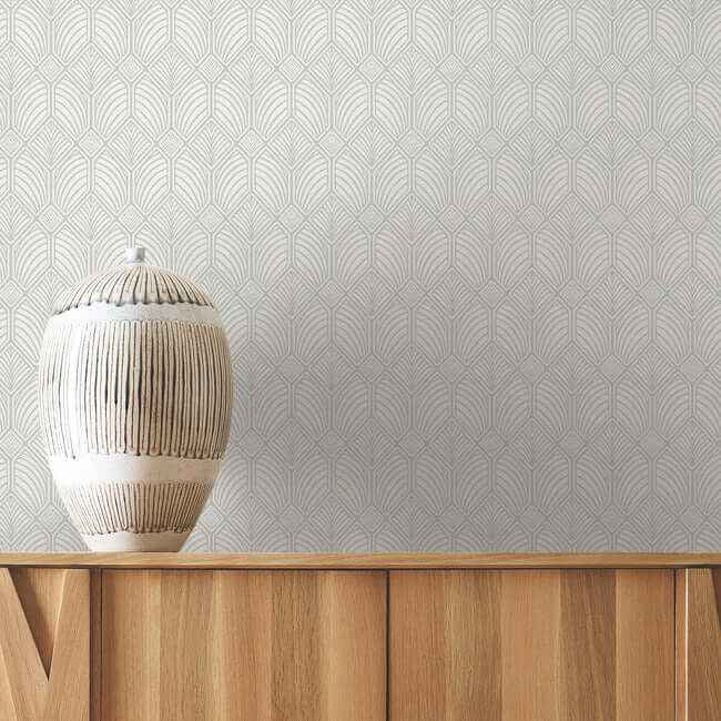 Craftsman Grey Wallpaper - York Wallcoverings - AC9181 - York Wallcoverings Wallpaper